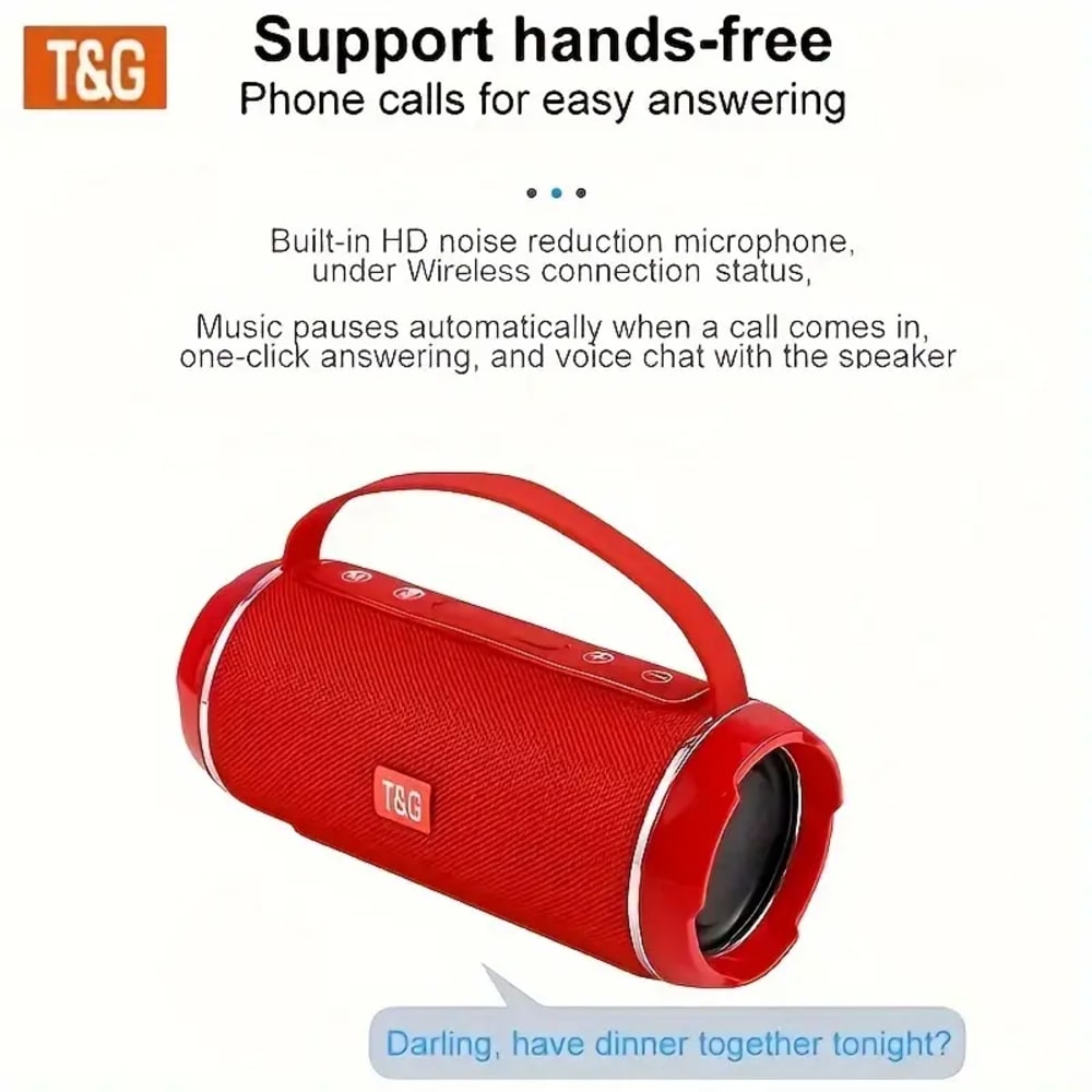 TG116C Outdoor Portable Upright Wireless Compatible Speaker